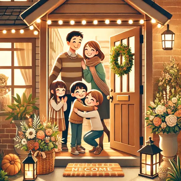 Loving Welcome for Family Guests