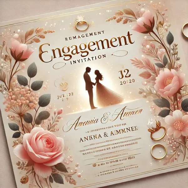 Romantic Engagement Invitation Messages