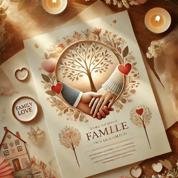 Family-Oriented Engagement Invitation Messages