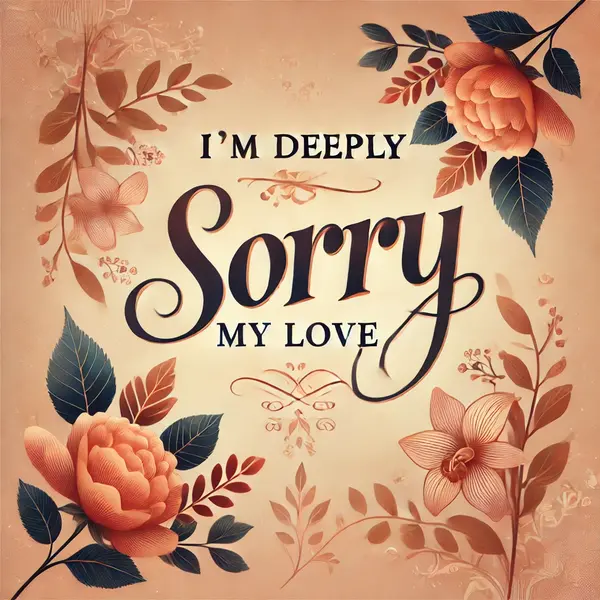 Deep and Sincere Apology Messages For Her