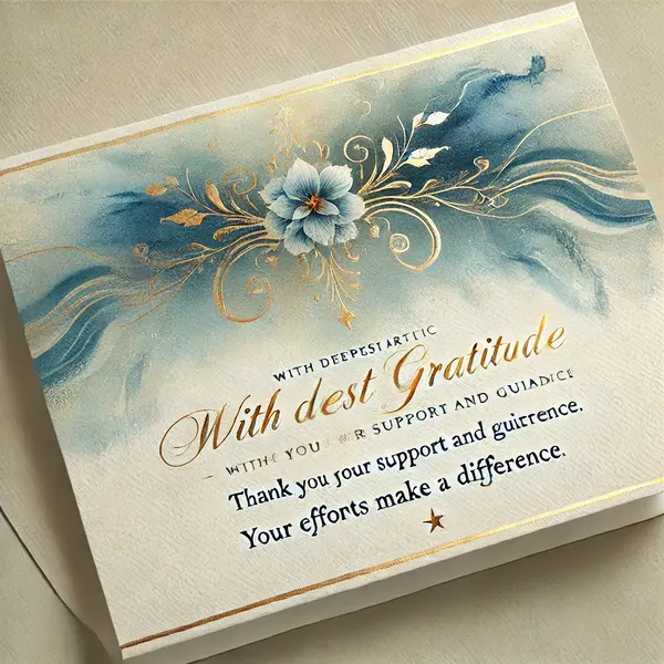 Thank You Messages for Long-Term Growth